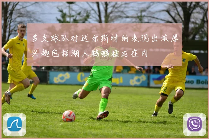 多支球队对迈尔斯特纳表现出浓厚兴趣包括湖人鹈鹕猛龙在内